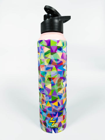 Triangle Trance | Stainless Steel | Water Bottle | 1000ml