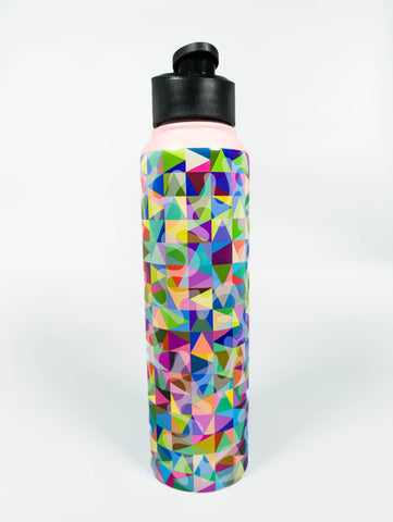 Triangle Trance | Stainless Steel | Water Bottle | 1000ml