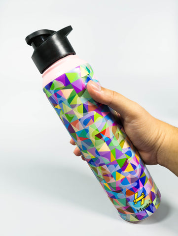 Triangle Trance | Stainless Steel | Water Bottle | 1000ml