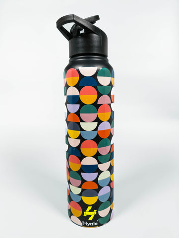 Semi-Circle Swoosh | Stainless Steel | Water Bottle | 1000ml