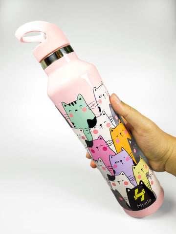 Cattitude | Insulated | Stainless Steel | Water Bottle | 750ml