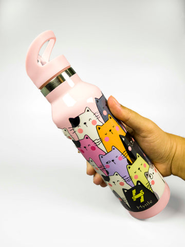 Cattitude | Insulated | Stainless Steel | Water Bottle | 500ml