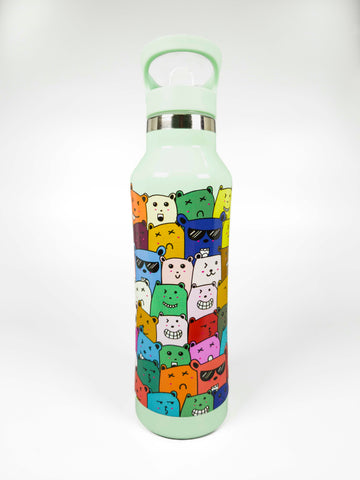 Tedditude | Insulated | Stainless Steel | Water Bottle | 500ml