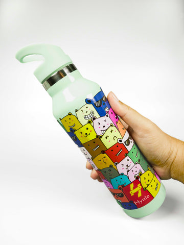 Tedditude | Insulated | Stainless Steel | Water Bottle | 500ml