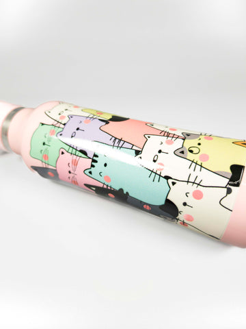 Cattitude | Insulated | Stainless Steel | Water Bottle | 500ml